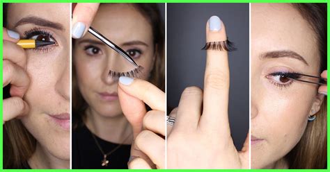 How To Apply & Care For False Eyelashes 